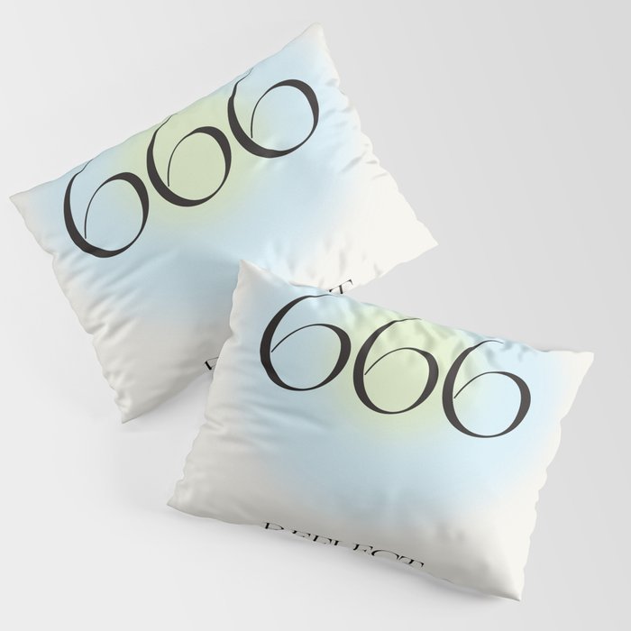 Angel Number 666 | Reflect  Pillow Sham Gallery Image 3