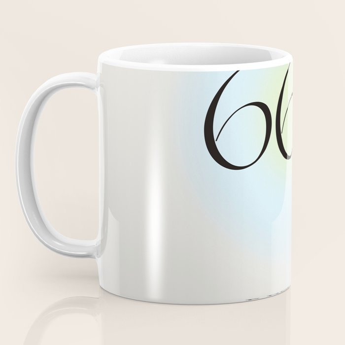 Angel Number 666 | Reflect  Coffee Mug Gallery Image 3