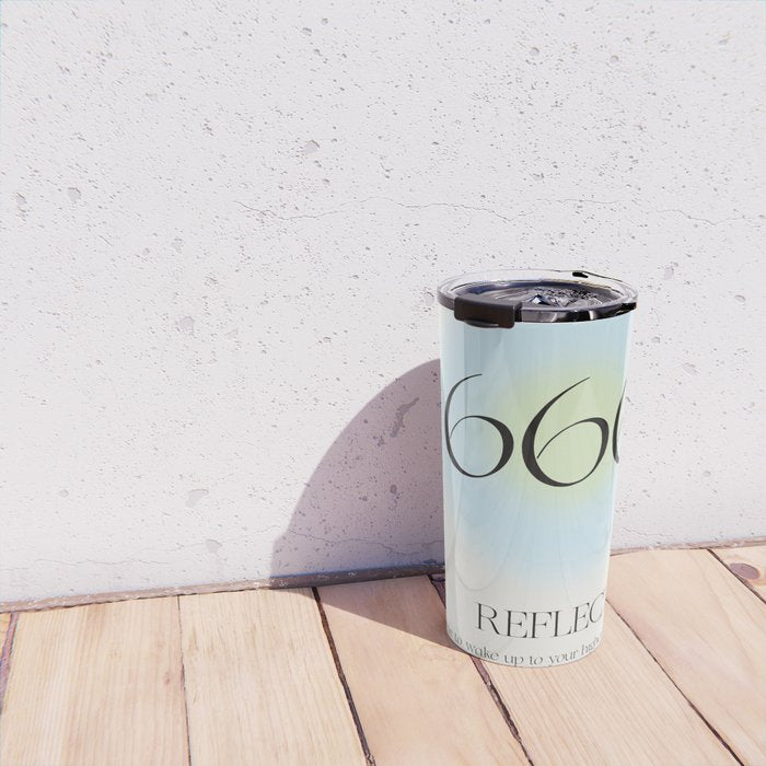 Angel Number 666 | Reflect  Travel Mug Gallery Image 4