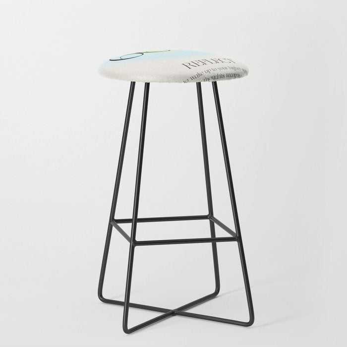 Angel Number 666 | Reflect  Stool Gallery Image 1