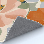 Soft Abstract Floral Garden I Rug Gallery Image 4