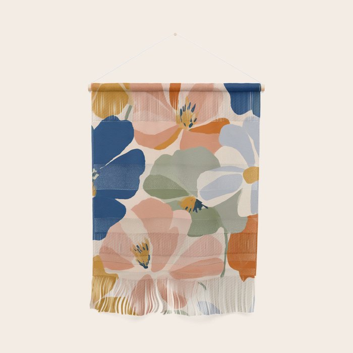 Soft Abstract Floral Garden I Wall Hanging Gallery Image 1