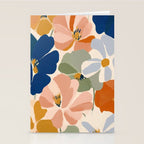 Soft Abstract Floral Garden I Stationery Card Gallery Image 2