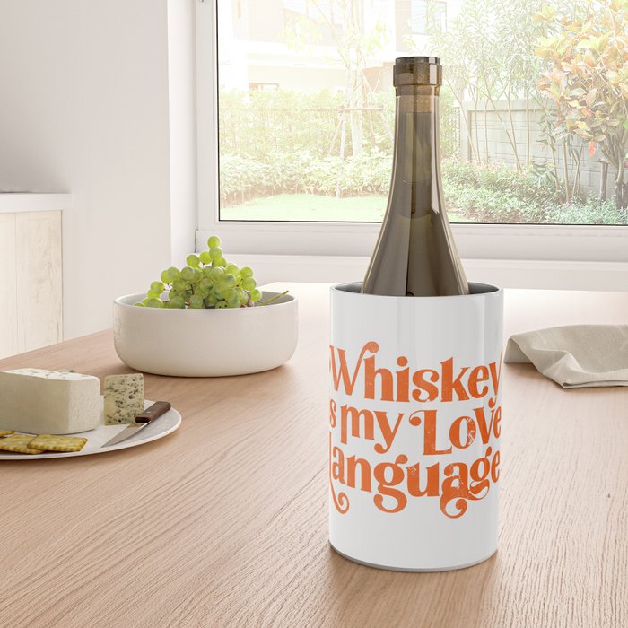 Whiskey Is My Love Language Wine Chiller Gallery Image 4