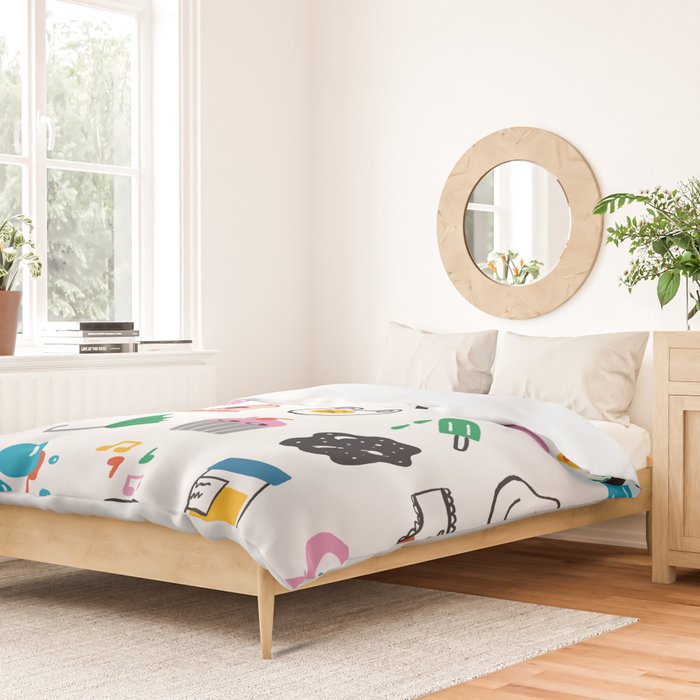 Relevant Symbols Duvet Cover Gallery Image 2