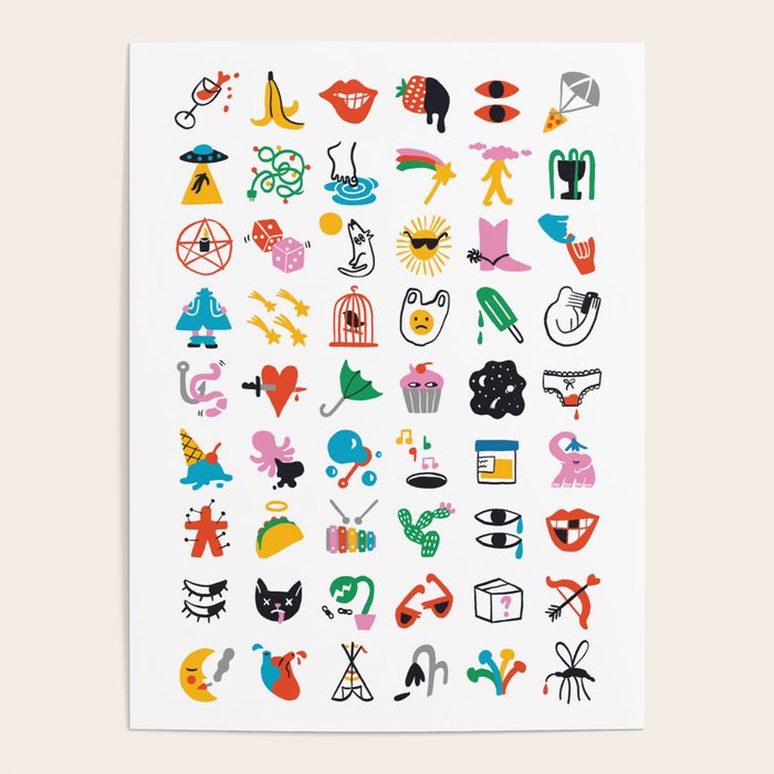 Relevant Symbols Poster Gallery Image 1