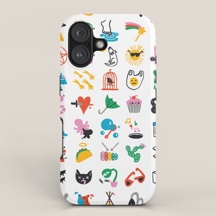 Relevant Symbols iPhone Case Gallery Image 1