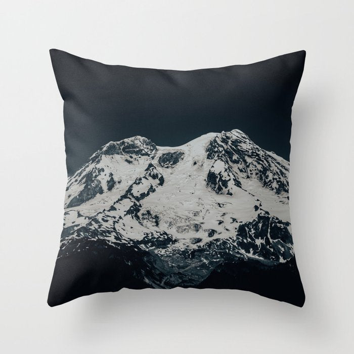 Dark Rainier Throw Pillow Gallery Image 6