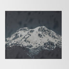 Dark Rainier Throw Blanket Gallery Image 2