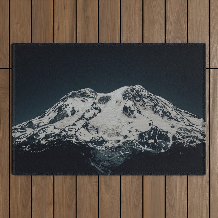 Dark Rainier Outdoor Rug Gallery Image 1