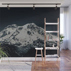 Dark Rainier Wall Mural Gallery Image 1