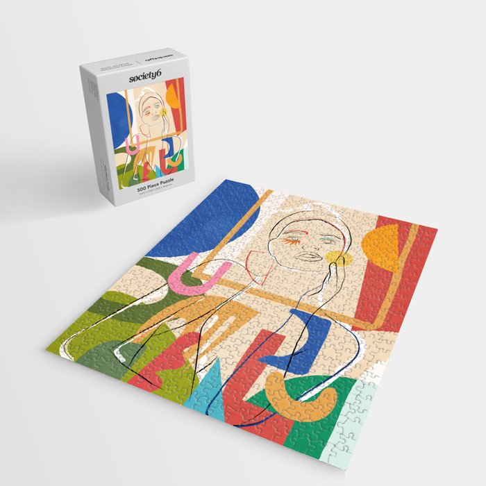 Abstract Woman 09 Jigsaw Puzzle Gallery Image 2