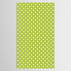 Vintage Stars XVIII Chartreuse Green Tablecloth Gallery Image 2