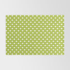 Vintage Stars XVIII Chartreuse Green Rug Gallery Image 2