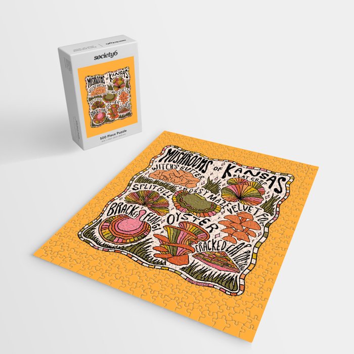 Mushrooms of Kansas Jigsaw Puzzle Gallery Image 2