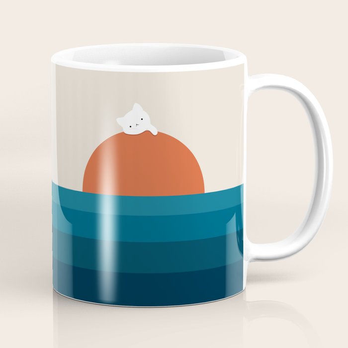 Cat Landscape 169 Coffee Mug Gallery Image 1