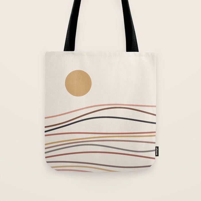 Abstract Landscape 16 Tote Bag Gallery Image 1