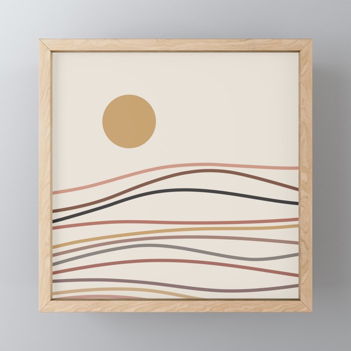 Abstract Landscape 16 Mini Art Print Gallery Image 1