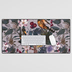 Floral and Birds XL Desk Mat Gallery Image 1