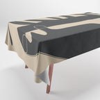 Abstract Mask Tablecloth Gallery Image 1