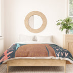 Block print bunny Duvet Cover Gallery Image 3