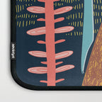 Block print bunny Laptop Sleeve Gallery Image 3