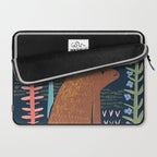 Block print bunny Laptop Sleeve Gallery Image 2
