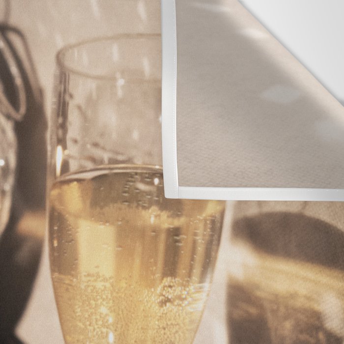 Disco Glam Champagne Dreams Shimmering Reflections  Wall Tapestry Gallery Image 3
