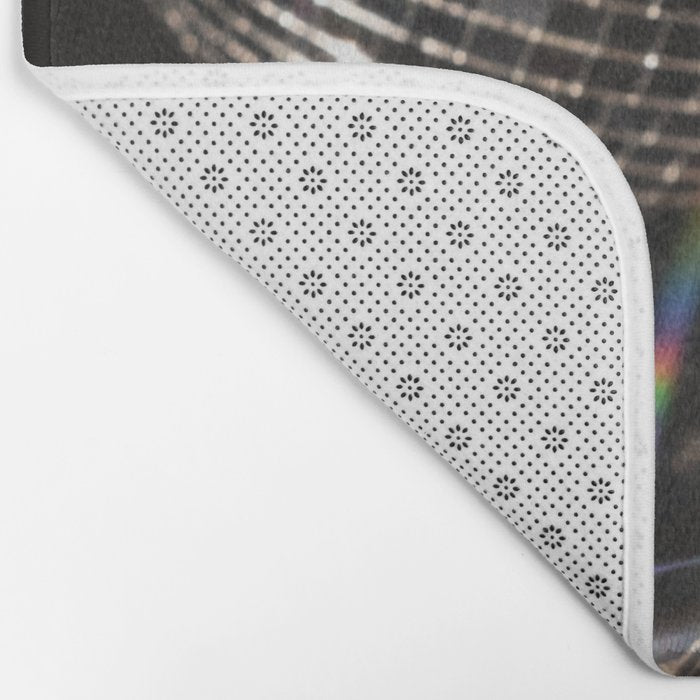Disco Glam Champagne Dreams Shimmering Reflections  Bath Mat Gallery Image 2
