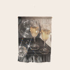 Disco Glam Champagne Dreams Shimmering Reflections  Wall Hanging Gallery Image 1