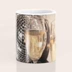 Disco Glam Champagne Dreams Shimmering Reflections  Coffee Mug Gallery Image 4