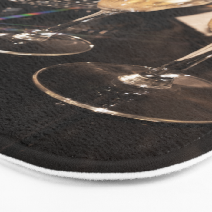 Disco Glam Champagne Dreams Shimmering Reflections  Bath Mat Gallery Image 3