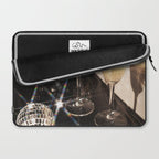 Disco Glam Champagne Dreams Shimmering Reflections  Laptop Sleeve Gallery Image 2