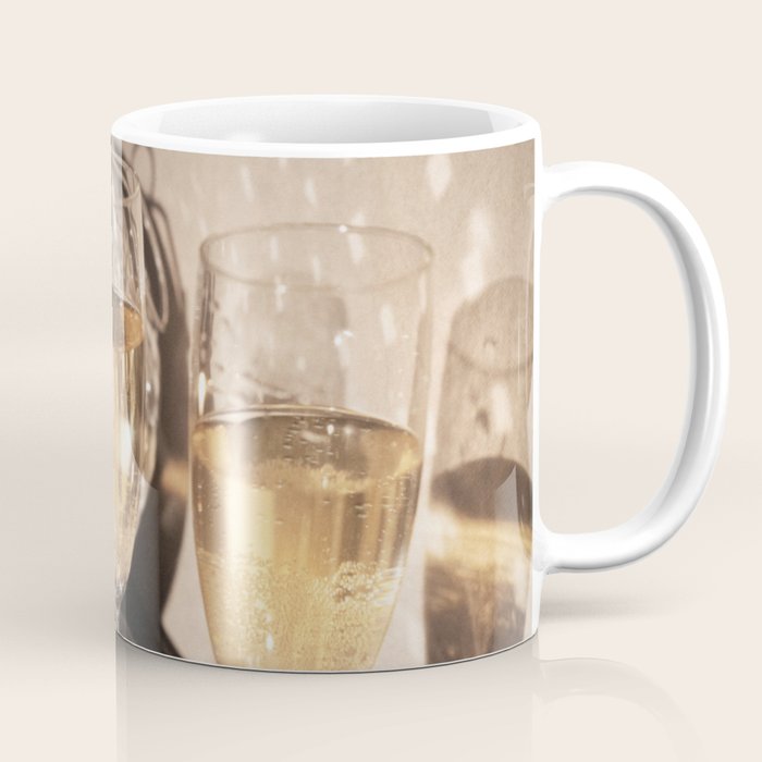 Disco Glam Champagne Dreams Shimmering Reflections  Coffee Mug Gallery Image 1