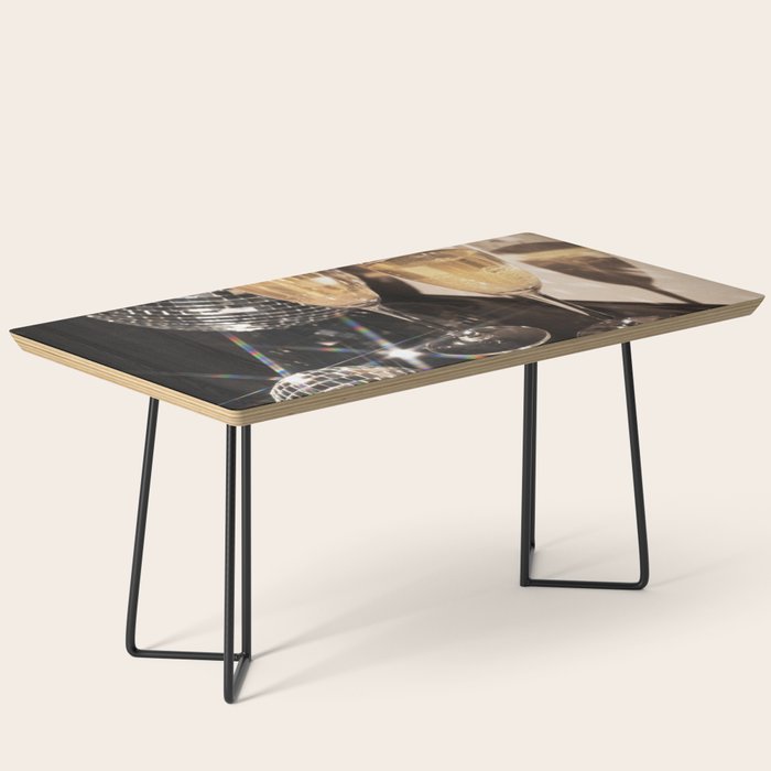 Disco Glam Champagne Dreams Shimmering Reflections  Coffee Table Gallery Image 1