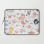 Under The Sea Magical Mermaids & Starfish Laptop Sleeve Gallery Image 1