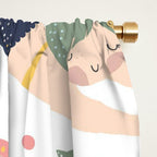 Under The Sea Magical Mermaids & Starfish Window Curtain Gallery Image 2