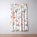 Under The Sea Magical Mermaids & Starfish Window Curtain Gallery Image 3