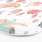 Under The Sea Magical Mermaids & Starfish Bath Mat Gallery Image 3