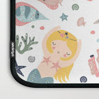 Under The Sea Magical Mermaids & Starfish Laptop Sleeve Gallery Image 3