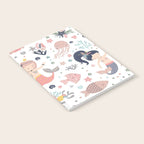 Under The Sea Magical Mermaids & Starfish Notebook Gallery Image 2