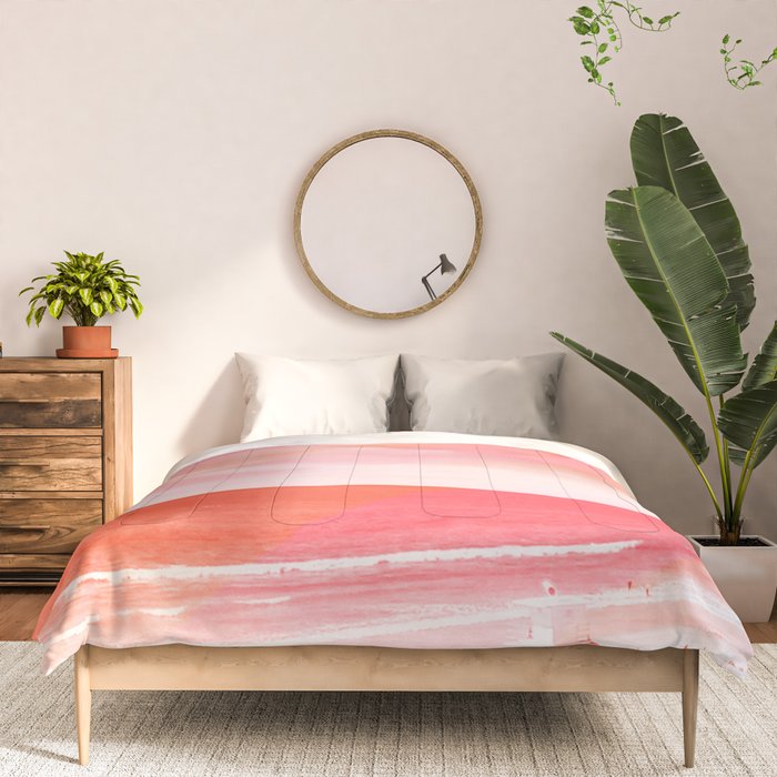 pink beach california Comforter Gallery Image 3