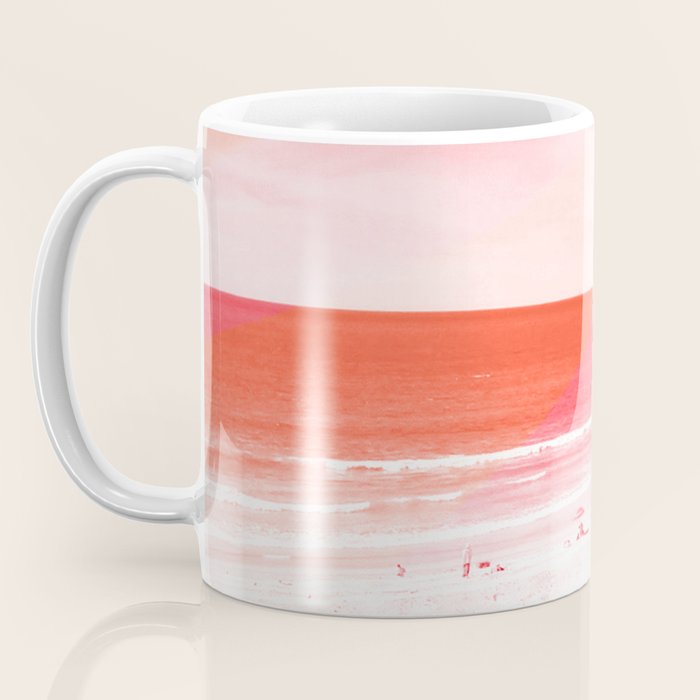 pink beach california Coffee Mug Gallery Image 3