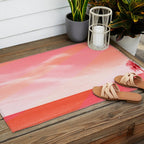 pink beach california Outdoor Rug Gallery Image 2