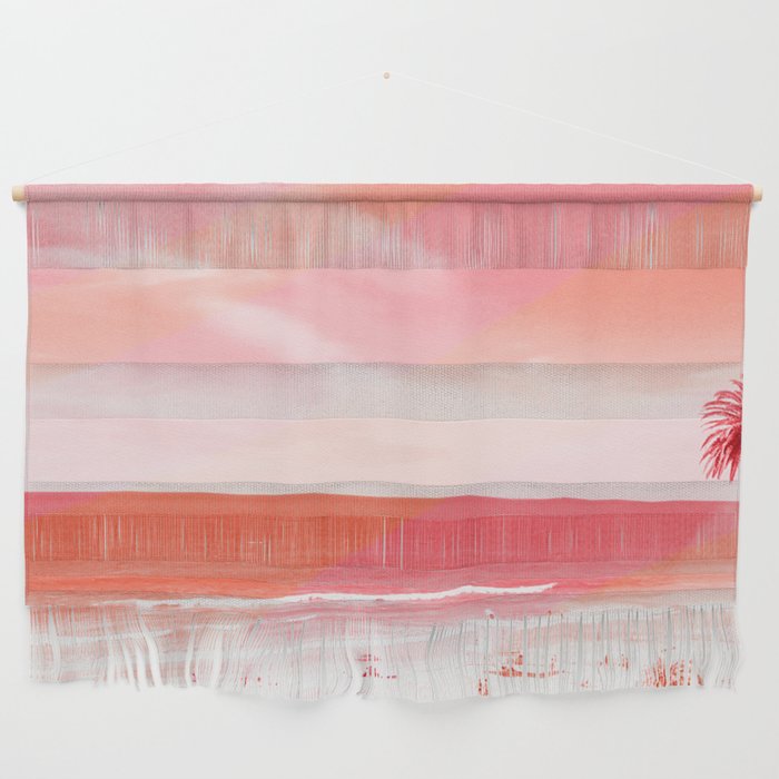 pink beach california Wall Hanging Gallery Image 1