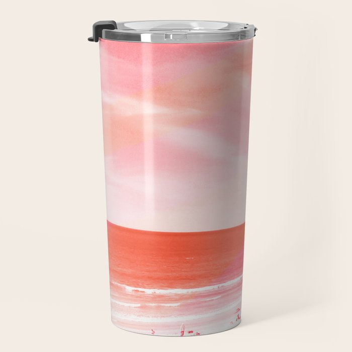 pink beach california Travel Mug Gallery Image 3