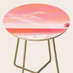 pink beach california Side Table Gallery Image 2