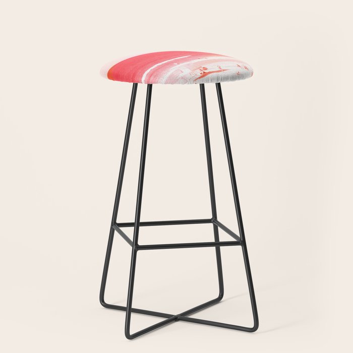 pink beach california Stool Gallery Image 1