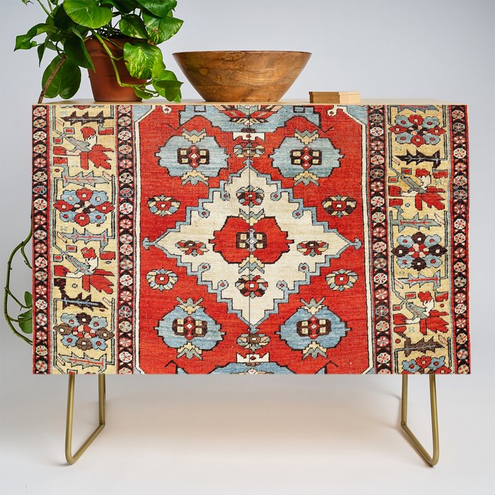 Bakhshaish Azerbaijan Northwest Persian Rug Print Credenza Gallery Image 1