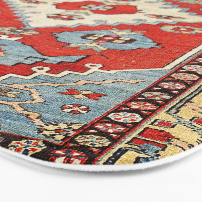 Bakhshaish Azerbaijan Northwest Persian Rug Print Bath Mat Gallery Image 3